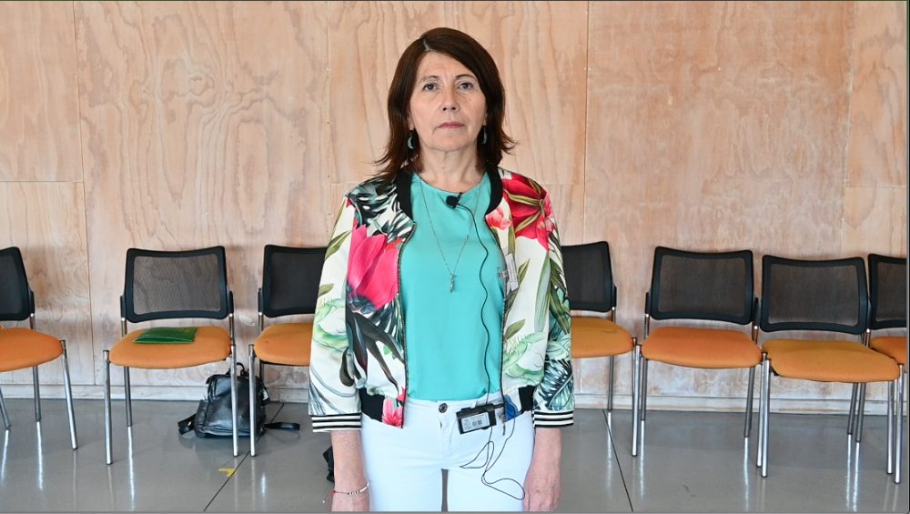 Jefa de la Unidad de Prevención de Riesgos de la Facultad de Medicina de la Universidad, Elizabeth Quintanilla 