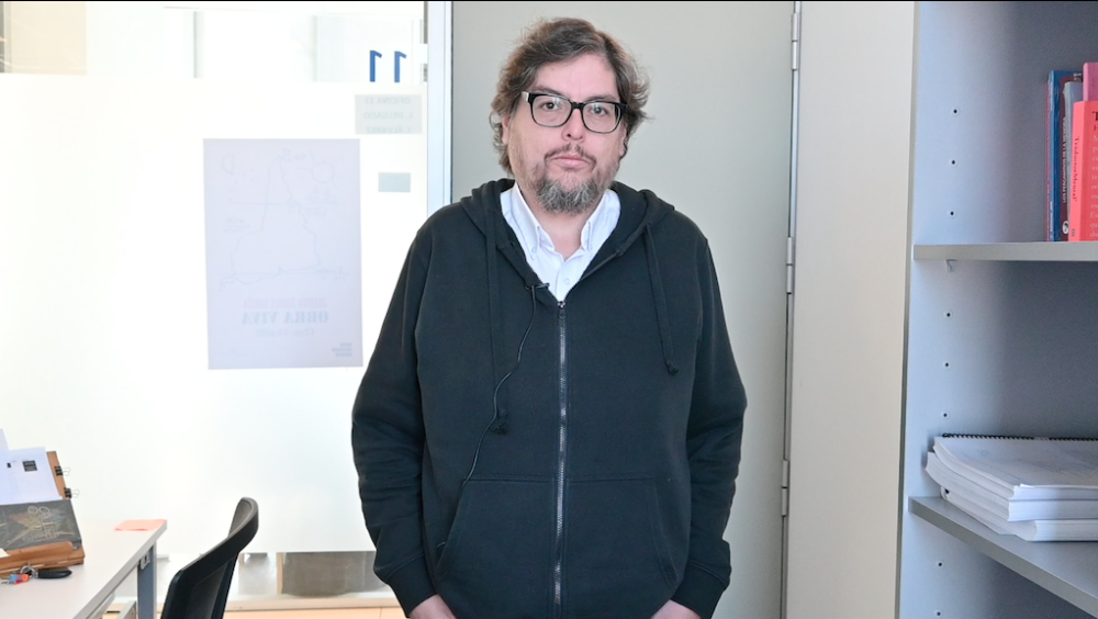 Ignacio Álvarez, académico del Departamento de Literatura de la Facultad de Filosofía y Humanidades de la Universidad de Chile.