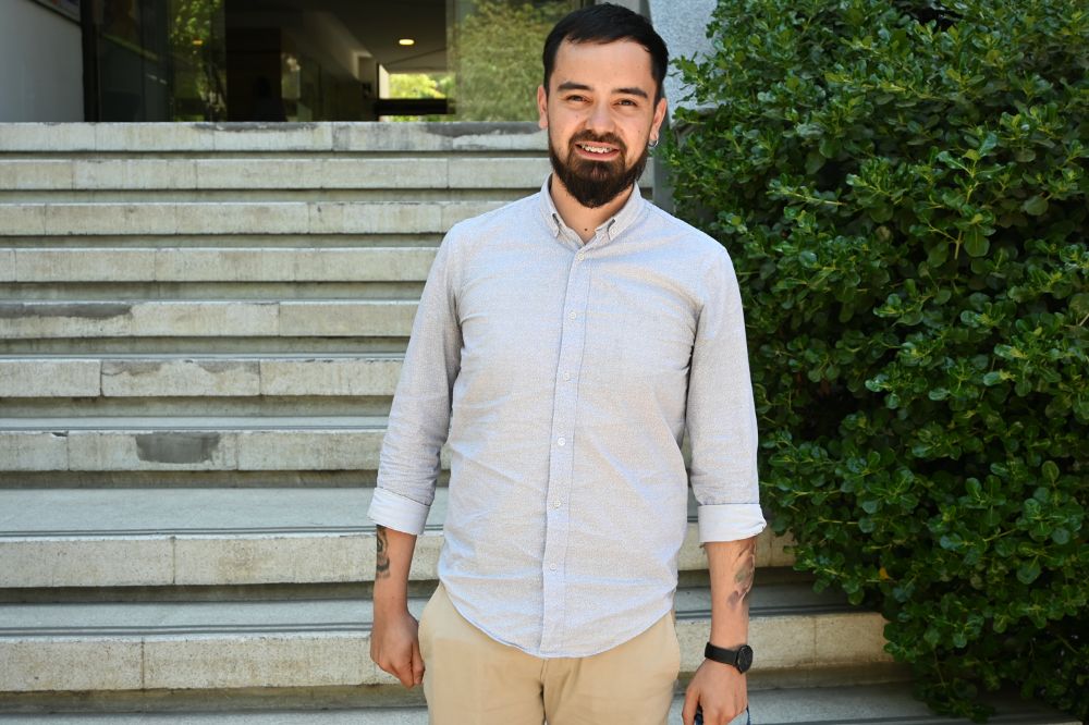 Luis Ramos, coordinador de capacitación de la Facultad de Ciencias Físicas y Matemáticas.