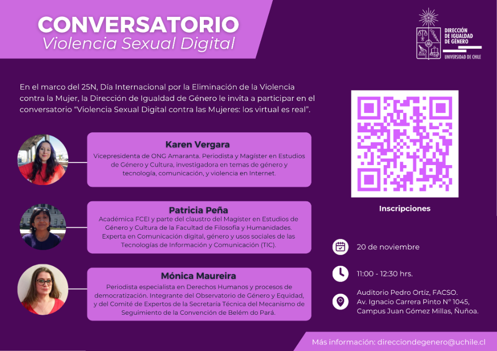 Conversatorio Violencia Sexual Digital