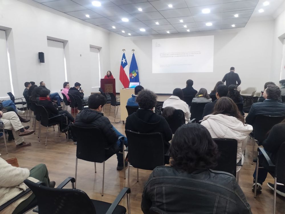 Carmen Andrade, directora de Igualdad de Género de la Universidad de Chile