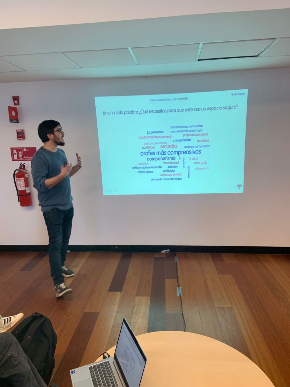 Salvador Bello, psicólogo de la Unidad de Salud Mental de la Dirección de Salud Estudiantil