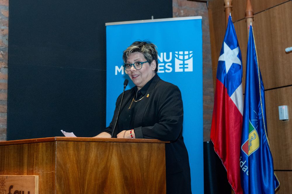 Pamela Gatica, académica de la Facultad de Arquitectura