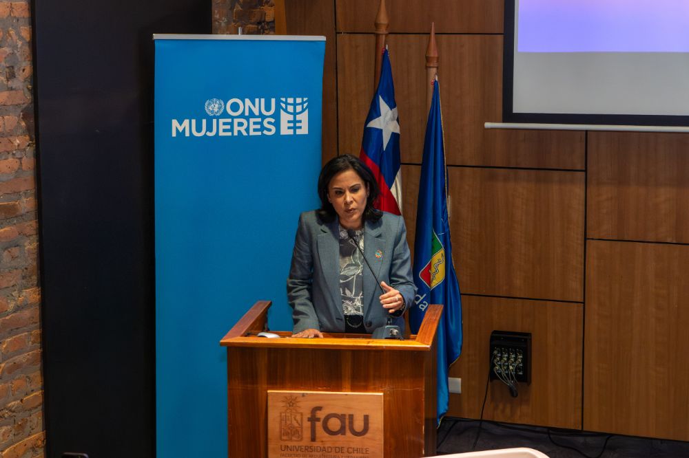 Gabriela Rosero, jefa de la Oficina de ONU Mujeres en Chile