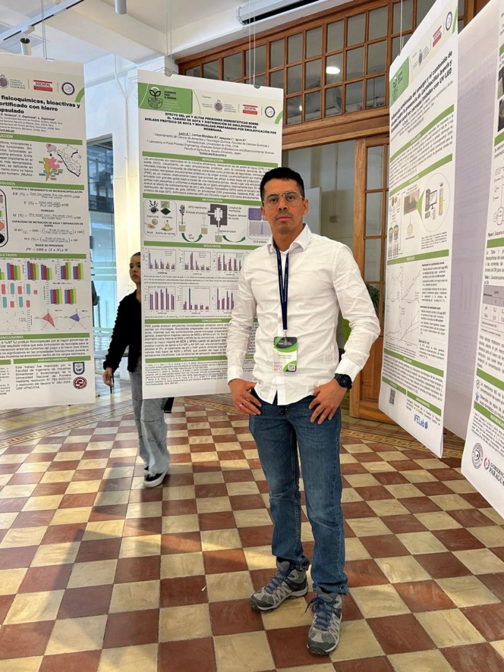 Emilson León, estudiante del DOCNUTAL