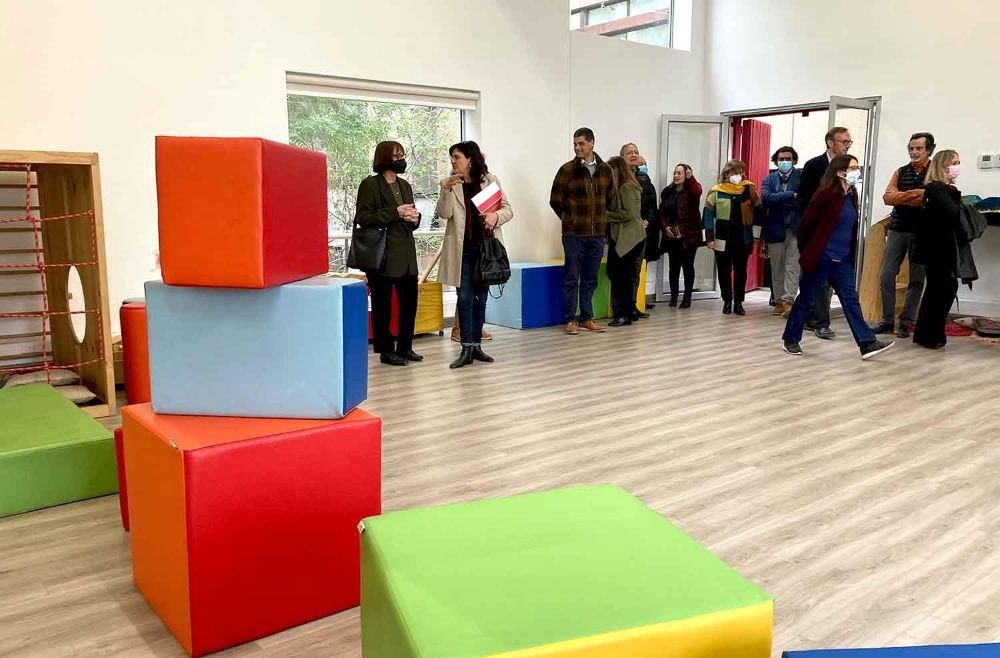 foto interior Edificio Espacio de Innovación de la Docencia en el Área de las Artes Integradas, Corporalidad y Psicomotricidad para Educación Parvularia y Básica