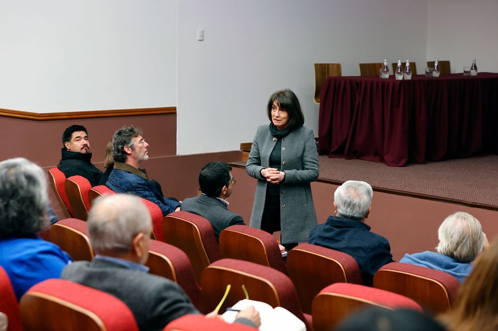 Entre los temas sobresalientes en la Facultad, la prorrectora destacaron la articulación entre el pregrado y el postgrado, la formación interdisciplinaria y la vinculación con la sociedad.