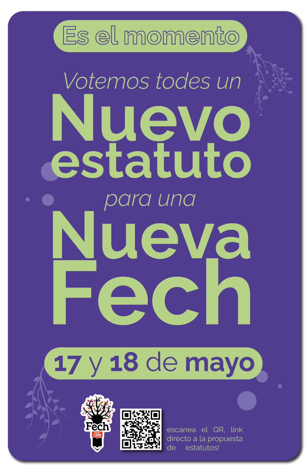 Afiche plebiscito.