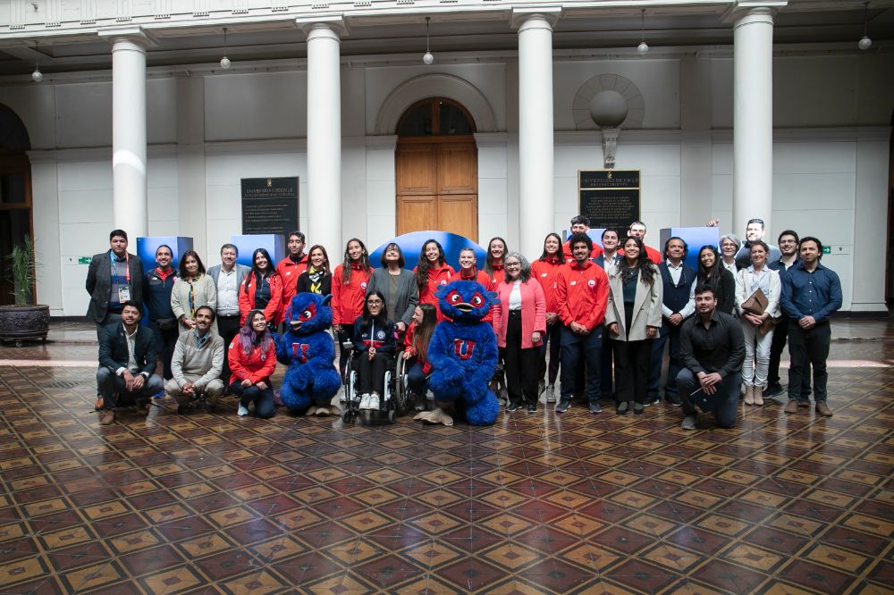 Delegación U. de Chile en Santiago 2023