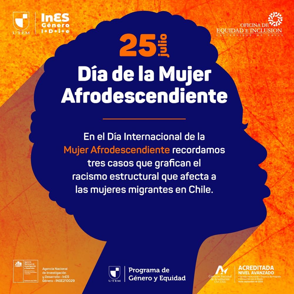 Día Internacional de la Mujer Afrodescendiente.