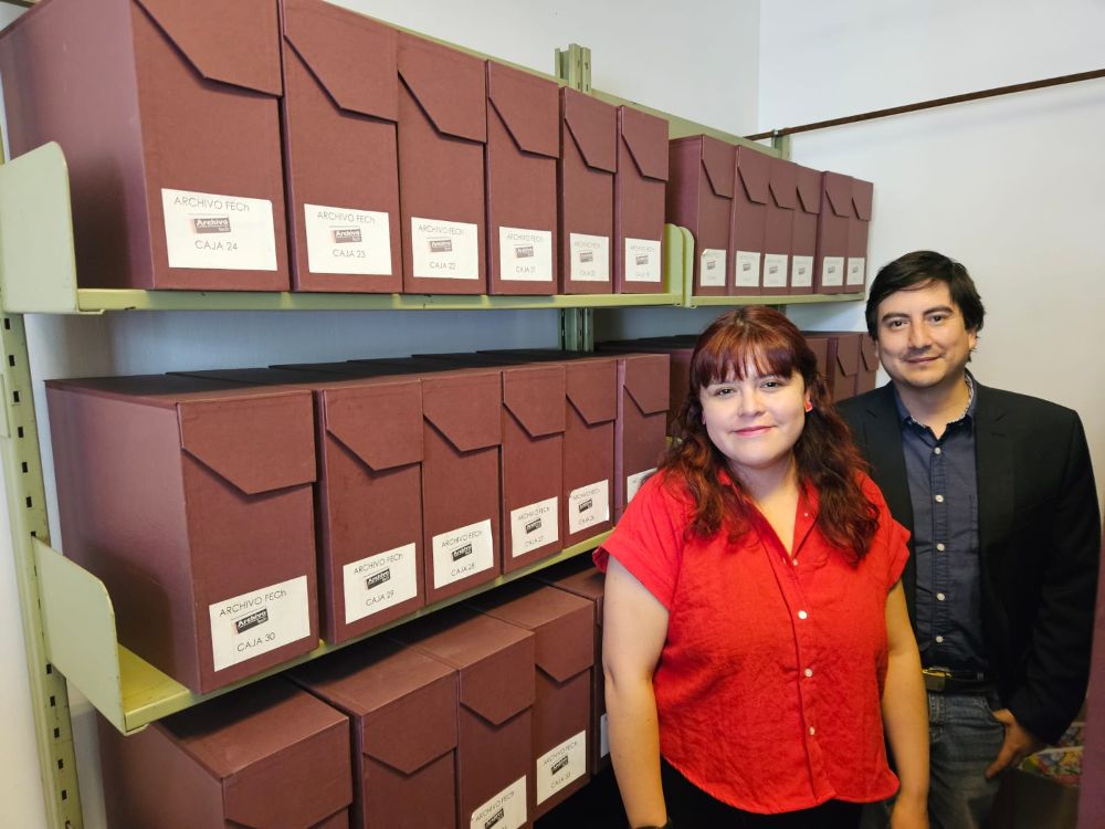 Natalia Quintana Sandoval y Javier Duharte Solís, nuevo equipo del Archivo FECh.