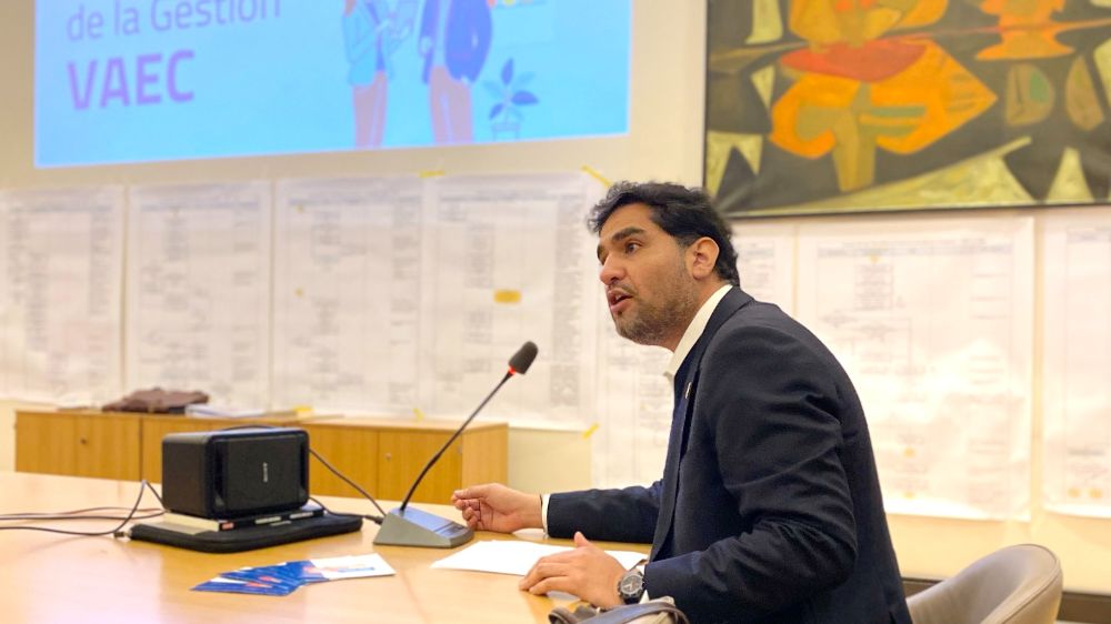 Gustavo Fuentes, jefe de gabinete y coordinador del proyecto, señaló que el objetivo final es la transformación digital de la Vicerrectoría.