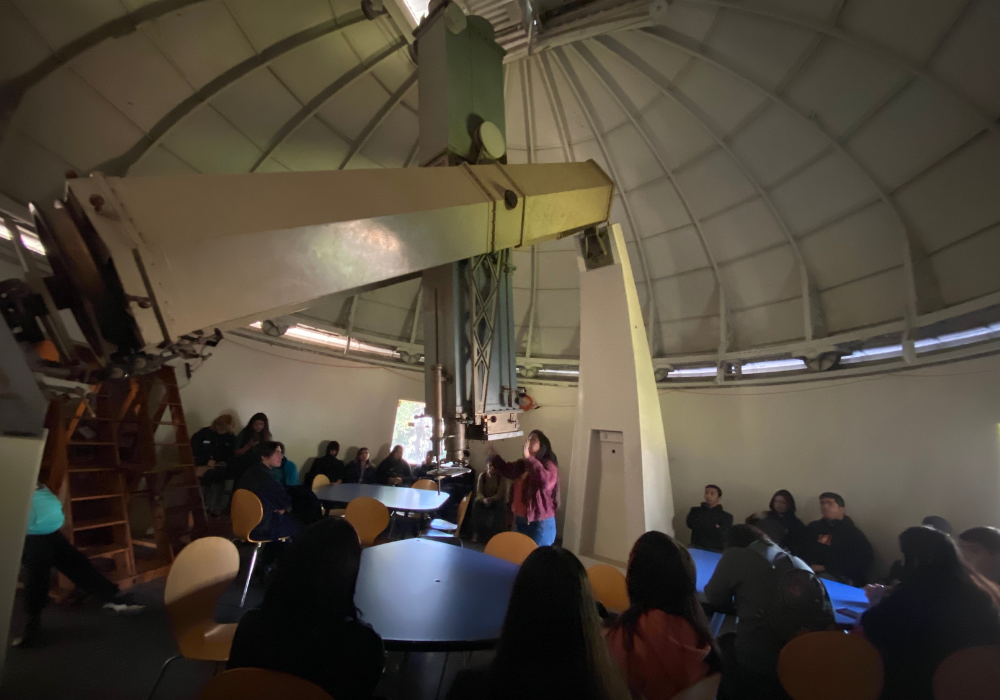 Observatorio Astronómico Nacional y BosqueMuseo reciben a estudiantes PACE UCH 