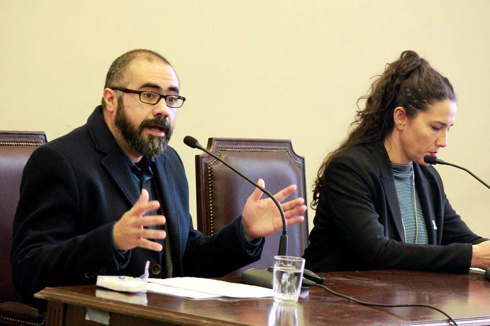 Subsecretario de educación y subsecretaria de salud