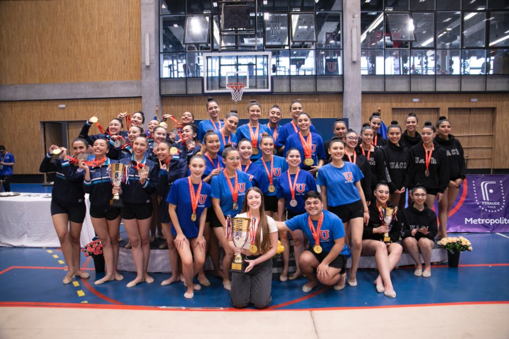 U. de Chile campeona nacional de Gimnasia Rítmica 2024