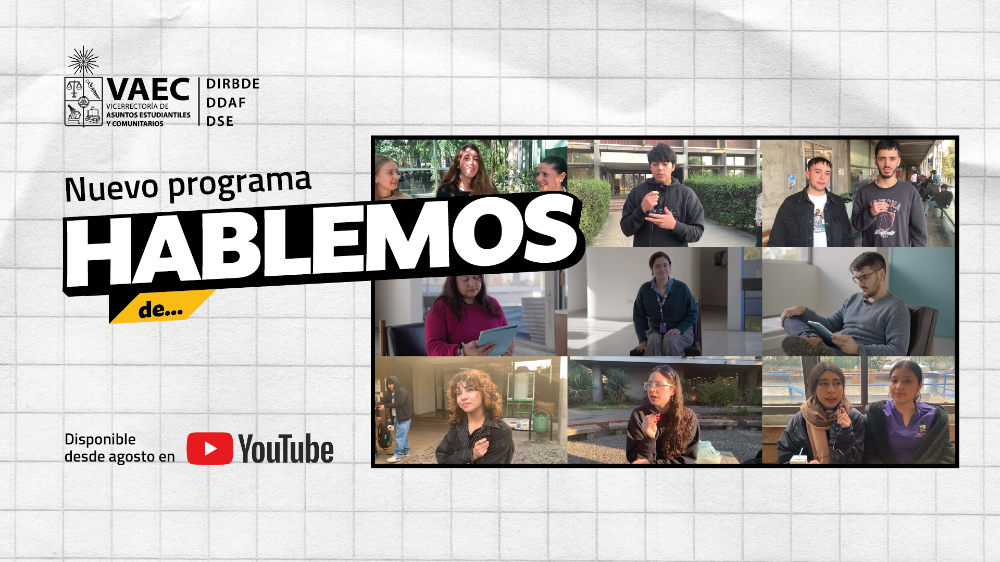 El programa contará con seis capítulos dedicados a problemáticas de interés estudiantil.