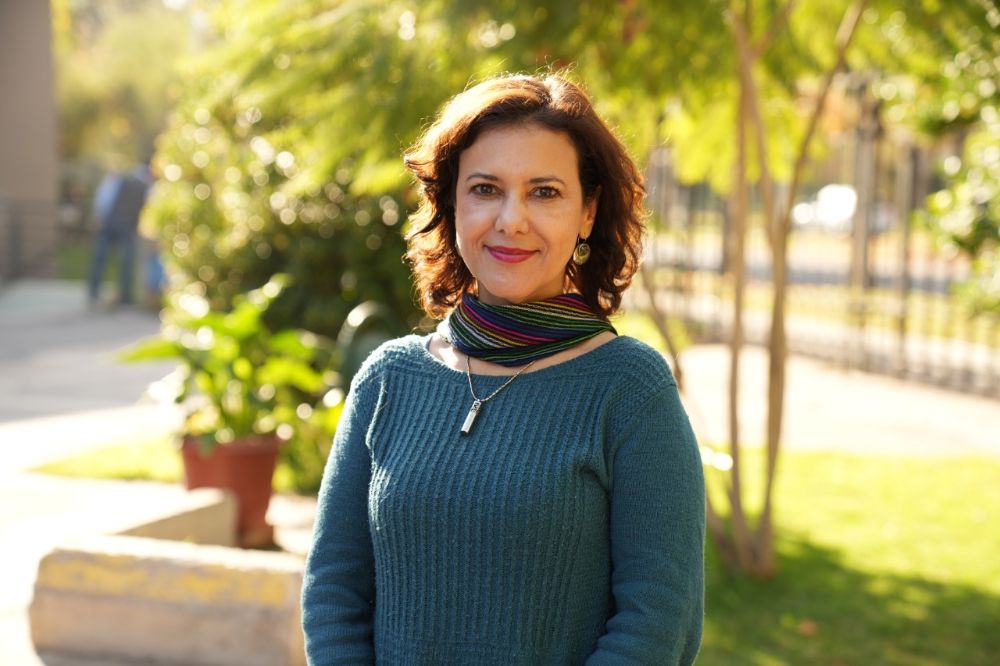 La académica del Departamento de Educación de la Facultad de Ciencias Sociales, Mónica Manhey.