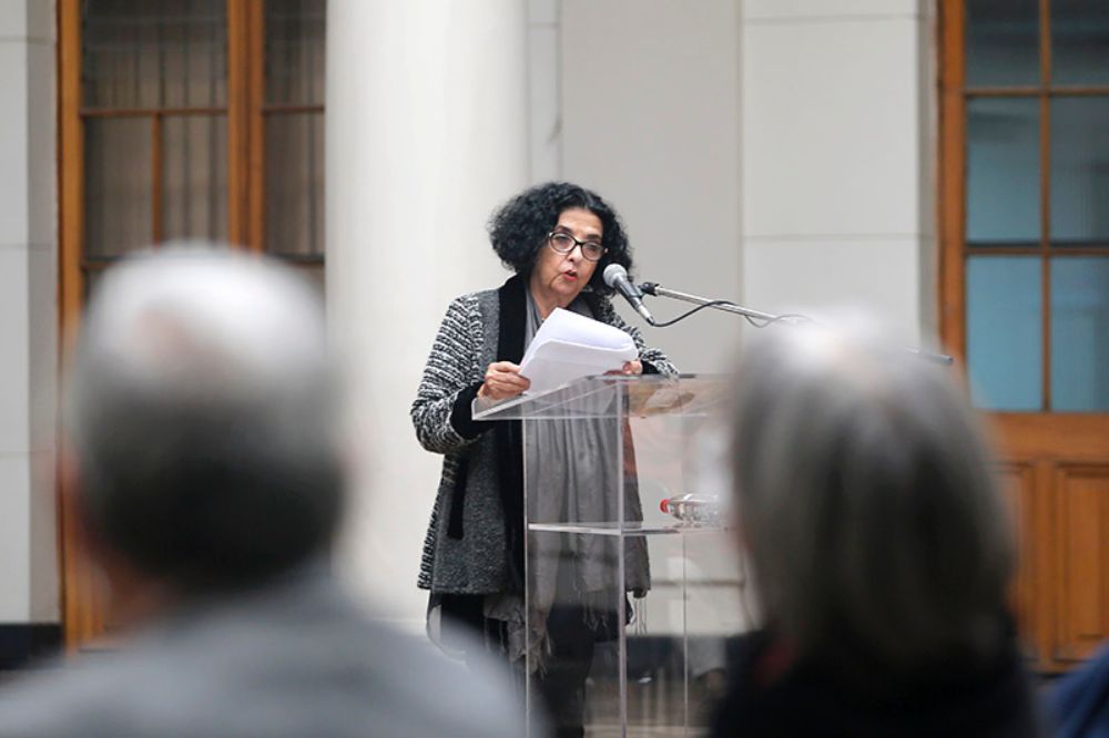 La vicerrectora Zerán hizo un llamado a "iluminar aquellas zonas de su pensamiento y trayectoria que han permanecido ocultas por las fuerzas de una historia escrita predominantemente por hombres".