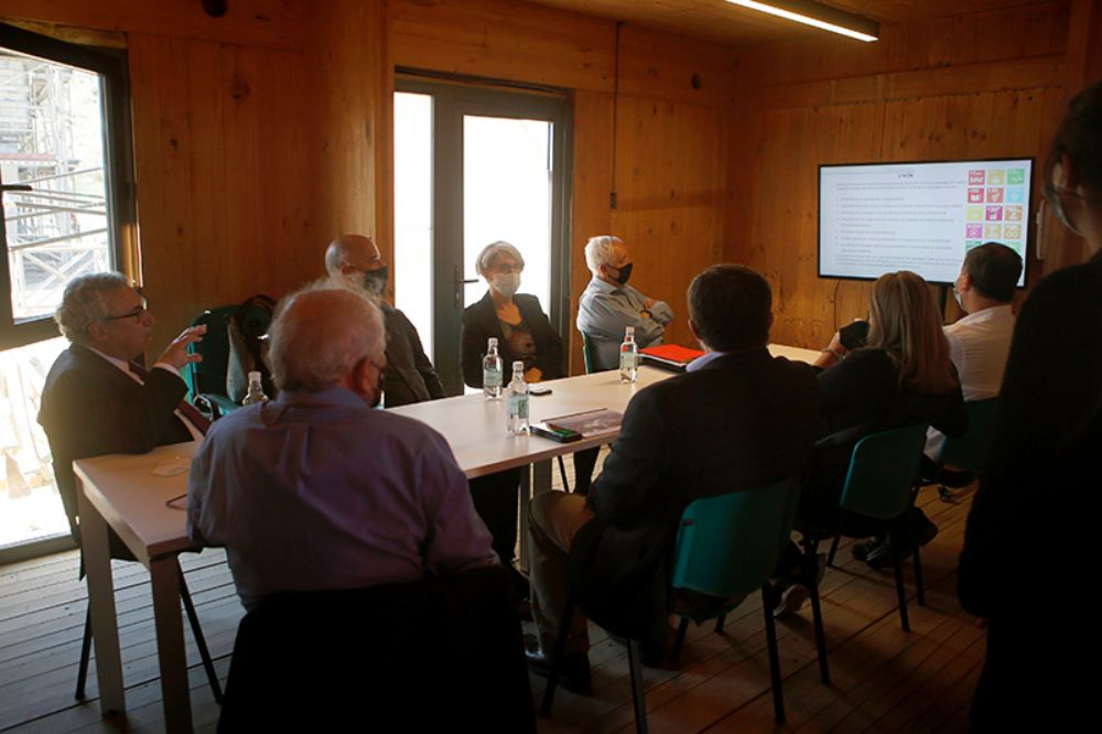 Ministro Montes en Carén