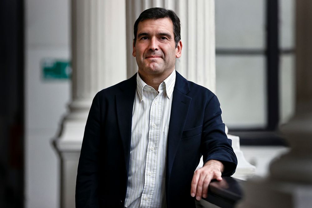 En académico español visitó la Universidad de Chile en el marco del 11° Congreso de Bibliotecas Universitarias y Especializadas, que por primera vez se realizó en la Casa Central de la Casa de Bello.