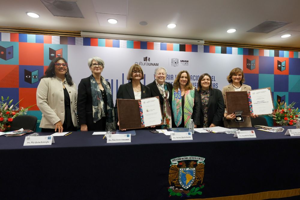 La ceremonia inaugural de FILUNI tuvo lugar el martes 26 de agosto en la Universidad Nacional Autónoma de México.