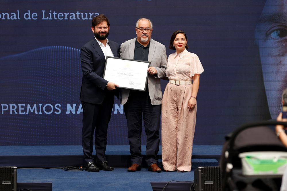  Por último, Ramón Díaz Eterovic agradeció a su personaje icónico, Heredia.