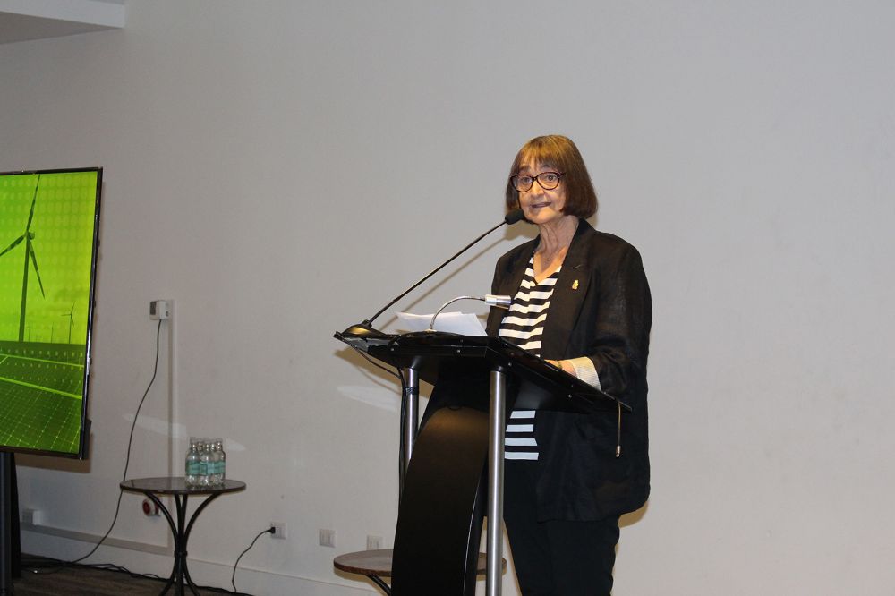 "Algunos han dicho que ésta es, probablemente, la apuesta política más relevante después de la creación de Endesa en 1943, que tuvo la misión de electrificar e interconectar las redes eléctricas de nuestro país, y donde nuestra Universidad de Chile tuvo un rol muy protagónico como articuladora de distintas capacidades", destacó la Rectora Devés.