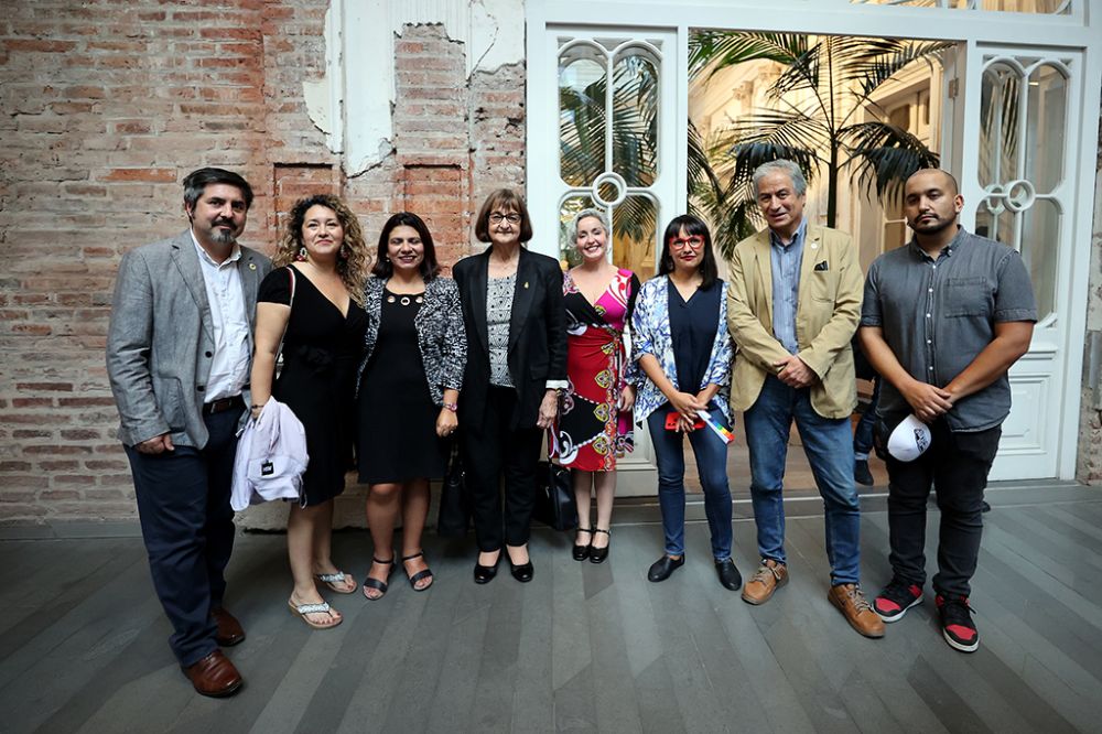 Se trata de la primera conmemoración del 8M del Regional Metropolitano con una mujer en la presidencia, la profesora Katherine Rozas, quien destacó que “además de ser un honor ocupar el cargo, también es una gran responsabilidad”. 