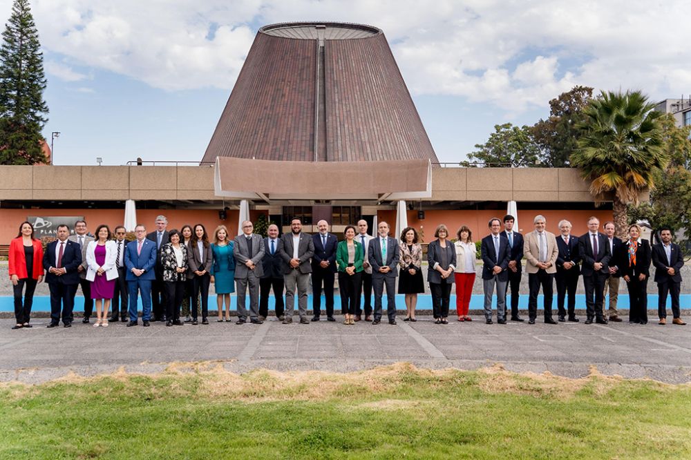 La reunión mensual de las y los rectores del CUECH se realizó en la Facultad de Administración y Economía de la Universidad de Santiago de Chile.
