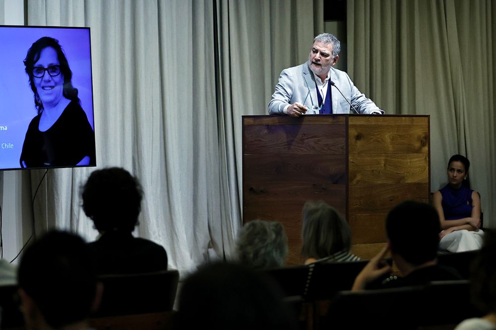 La ceremonia fue también la ocasión para que su colega y amigo de ruta en la defensa de la educación pública, Pablo Gentili, diera una charla que dedicó para evocar su legado.