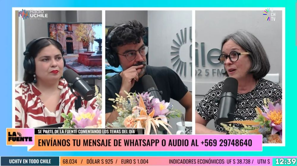 Entrevista con Roxana Pey en "La Fuente"