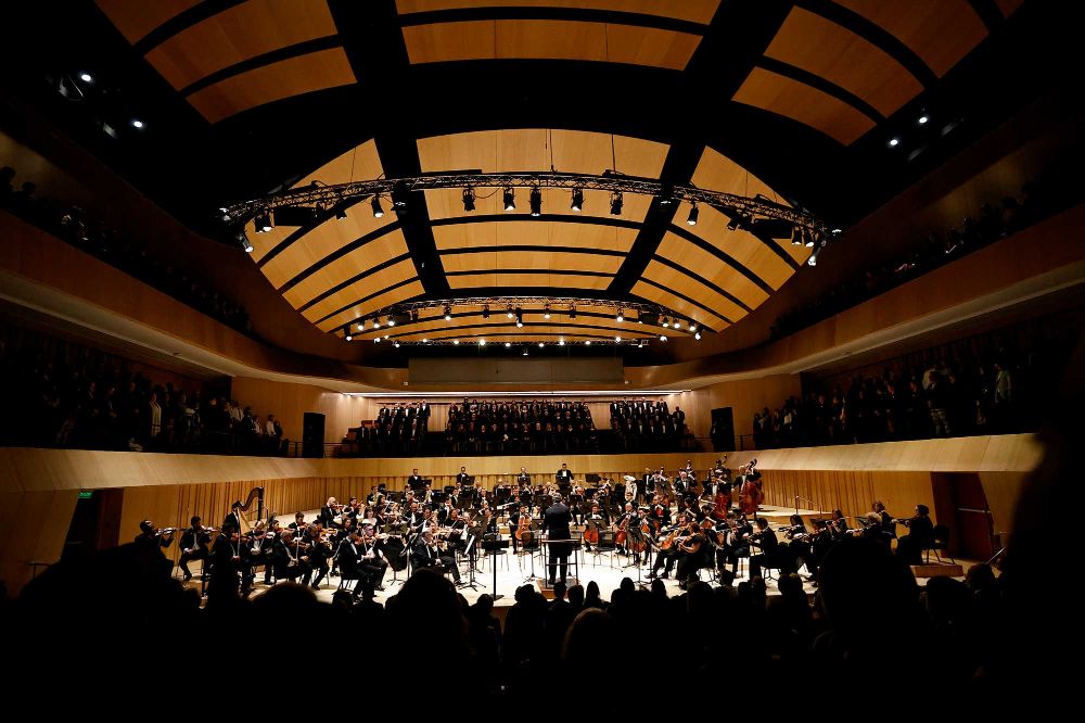 La Gran Sala Sinfónica será por primera vez el escenario del Concierto Aniversario de la U. de Chile.