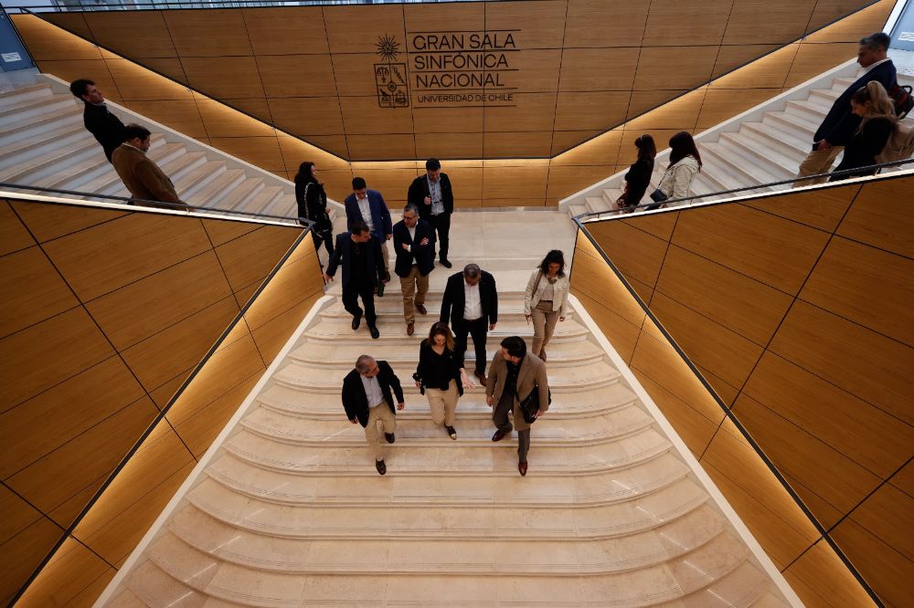 La agenda también incluyó un recorrido por los espacios de VM20, terminando con una visita a la Gran Sala Sinfónica Nacional.