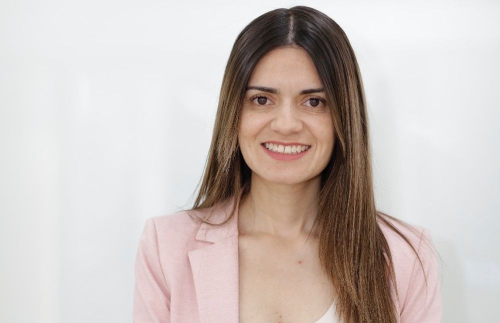 Analista de Transferencia Tecnológica de Know Hub Chile y facilitadora de Level Up Uchile 2023, Sol Uribe.