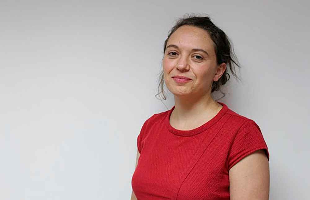 María Christina Fragkou, académica del Departamento de Geografía e integrante de PROMA.