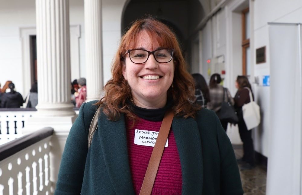 Leslie Jiménez, académica de la Facultad de Ciencias.