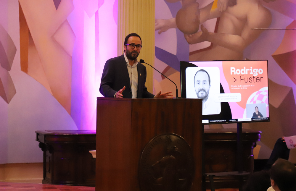 El director de investigación UCH, Rodrigo Fuster, agradeció la confianza de ser convocados por el Laboratorio de Gobierno para realizar el hito.