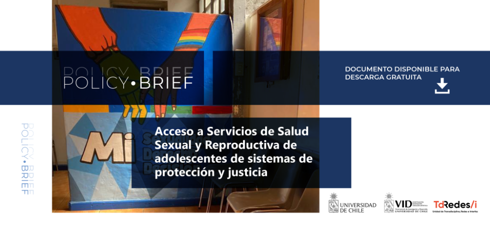 Universidad de Chile estrena documento sobre salud sexual y reproductiva de jóvenes en sistemas de protección y justicia