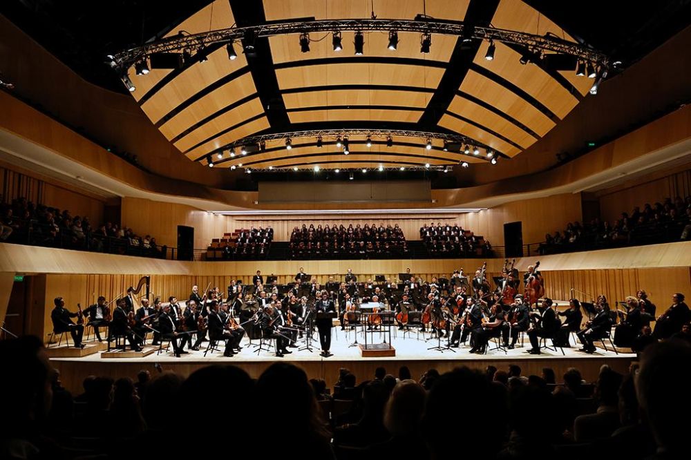 La Gran Sala Sinfónica forma parte del Complejo Universitario VM20, cuya inauguración también se aproxima.