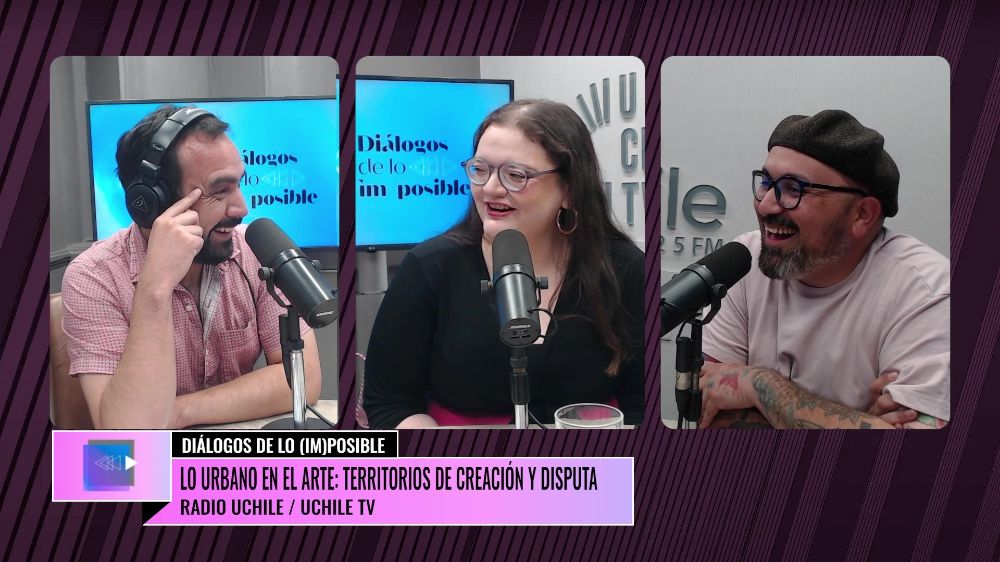 “Lo urbano en el arte. Territorios de creación y disputa”. Invitados/as: Andrea Ocampo y Miguel Ángel Kastro. Modera: Guillermo Jarpa.