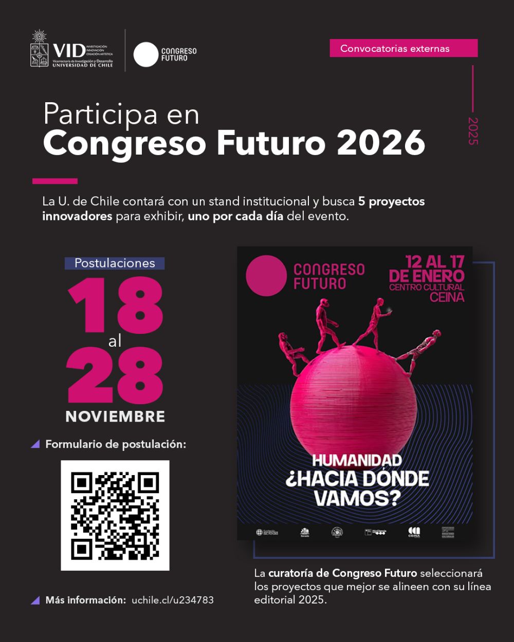 ¡Participa en Congreso Futuro 2025!