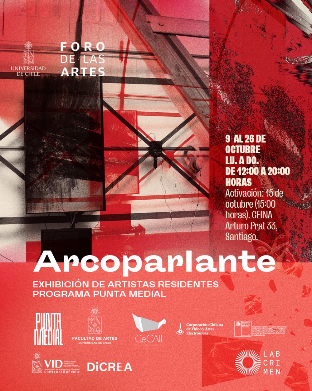  proyecto instalativo que explora los cruces entre infraestructuras ferroviarias y narrativas locales en Quinta Normal a través de tecnologías visuales y sonoras.