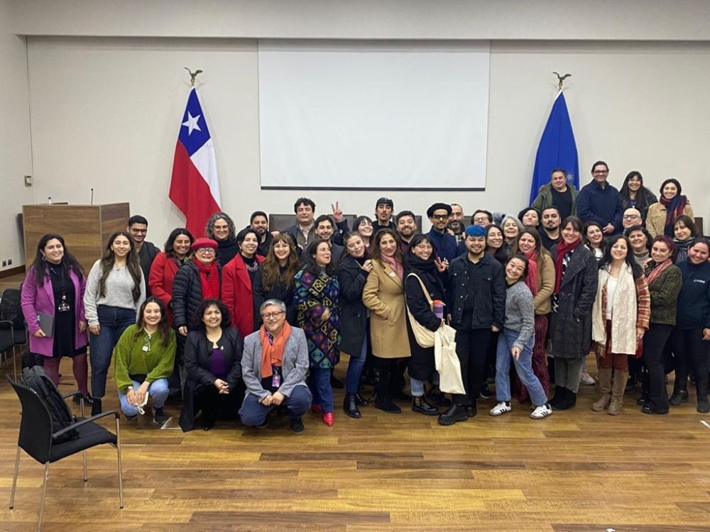 Foto final de la jornada.