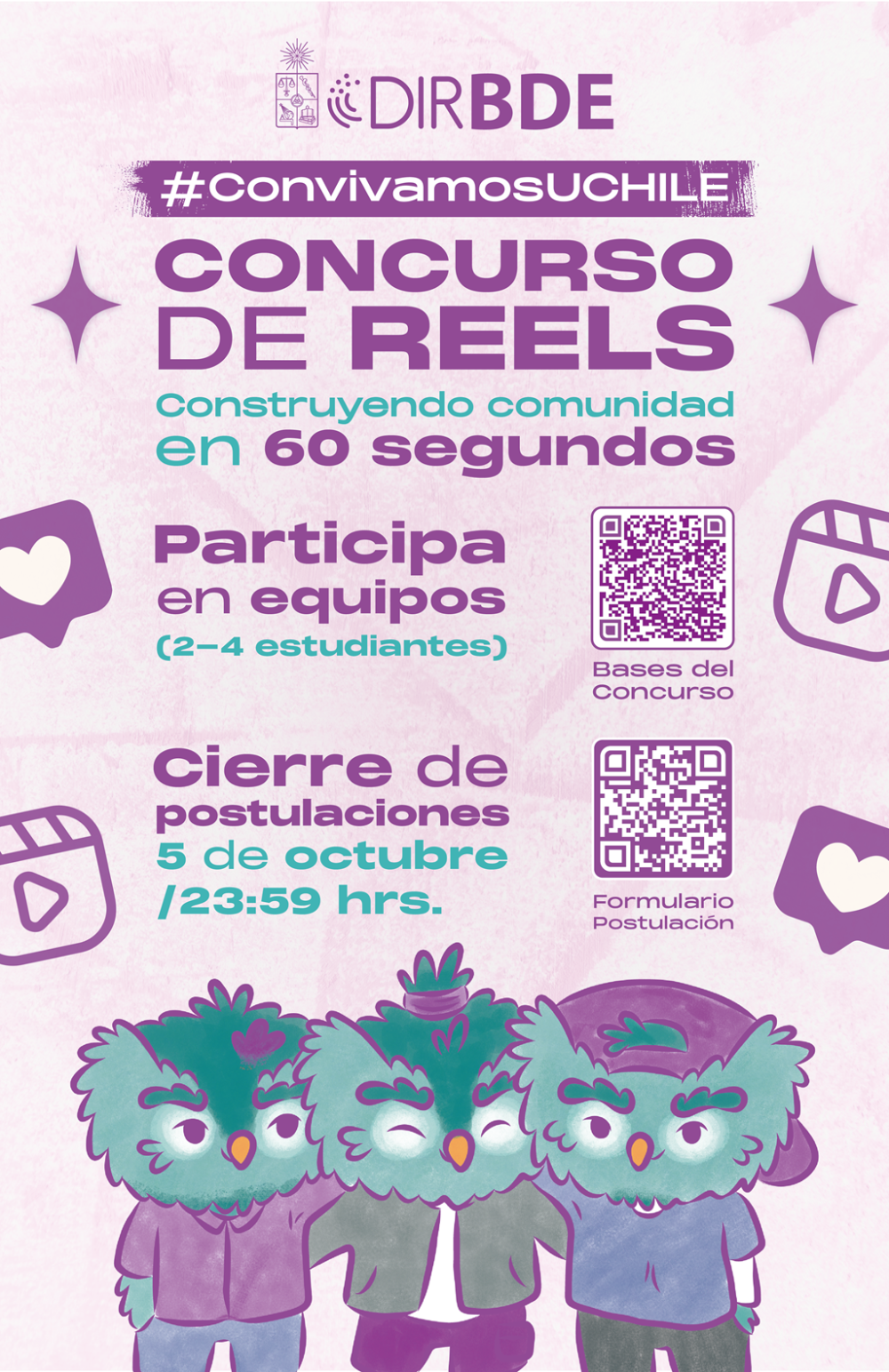 Concurso de reels #ConvivamosUCHILE