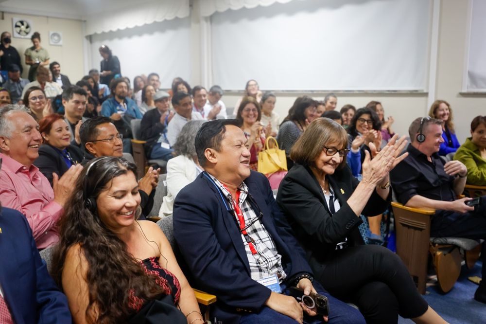 Ceremonia de cierre III Encuentro de la Red de Conocimientos Indígenas de la Asociación de Universidades de la Cuenca del Pacífico (APRU).