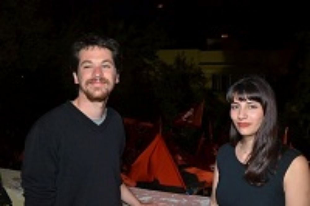 Sebastián Aylwin y Melissa Sepúlveda. <br/>Foto: Facebook FECH. 