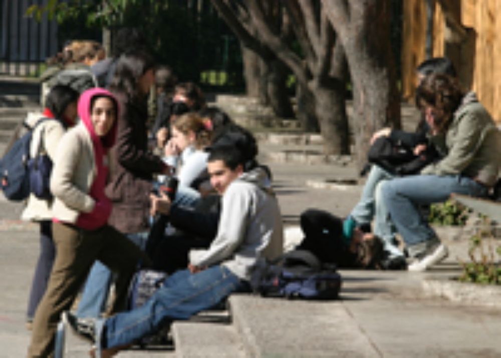 Estudiantes de la Universidad.