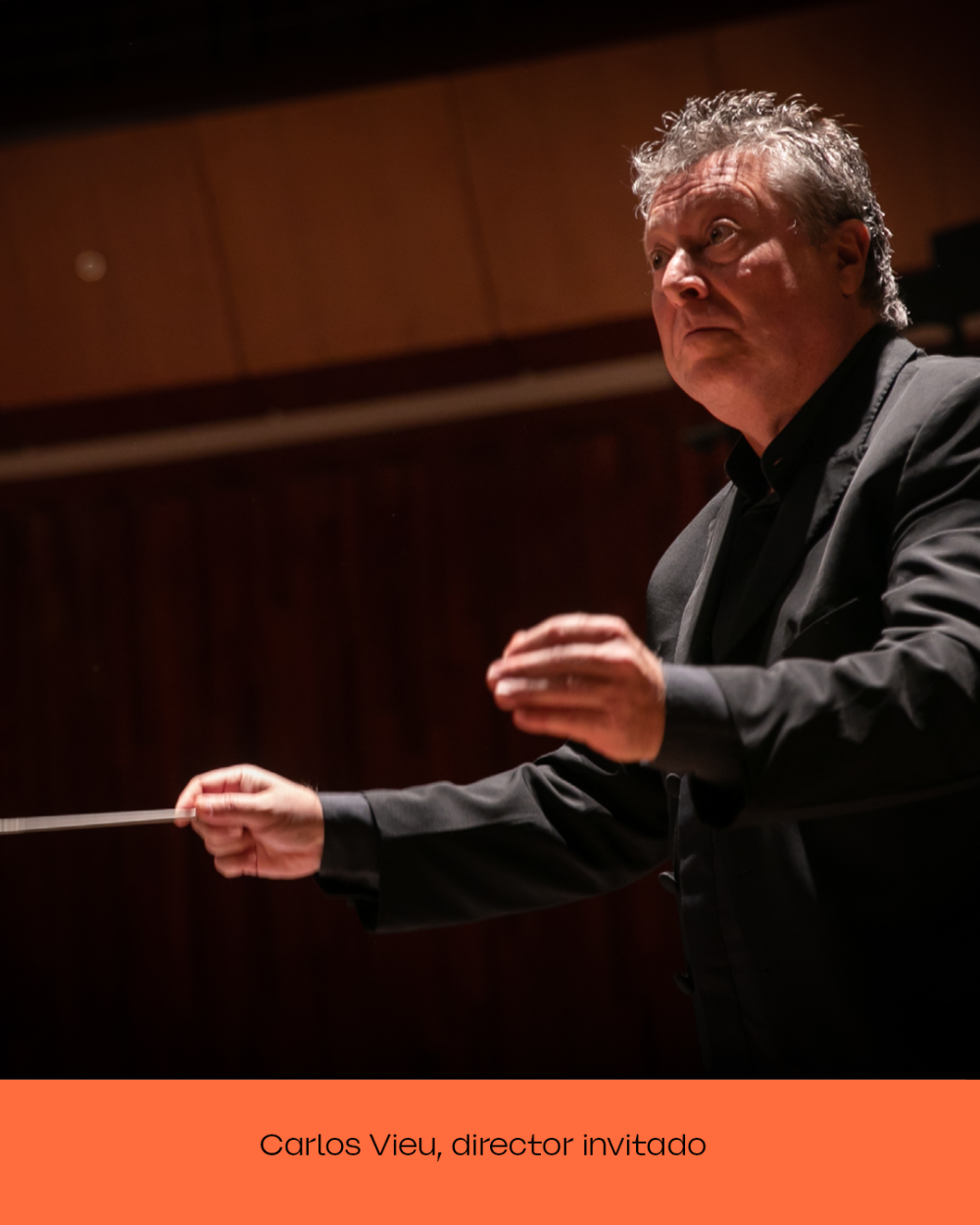 Carlos Vieu, director argentino invitado que conducirá a la Orquesta Sinfónica Nacional y al Coro Sinfónico Universidad de Chile