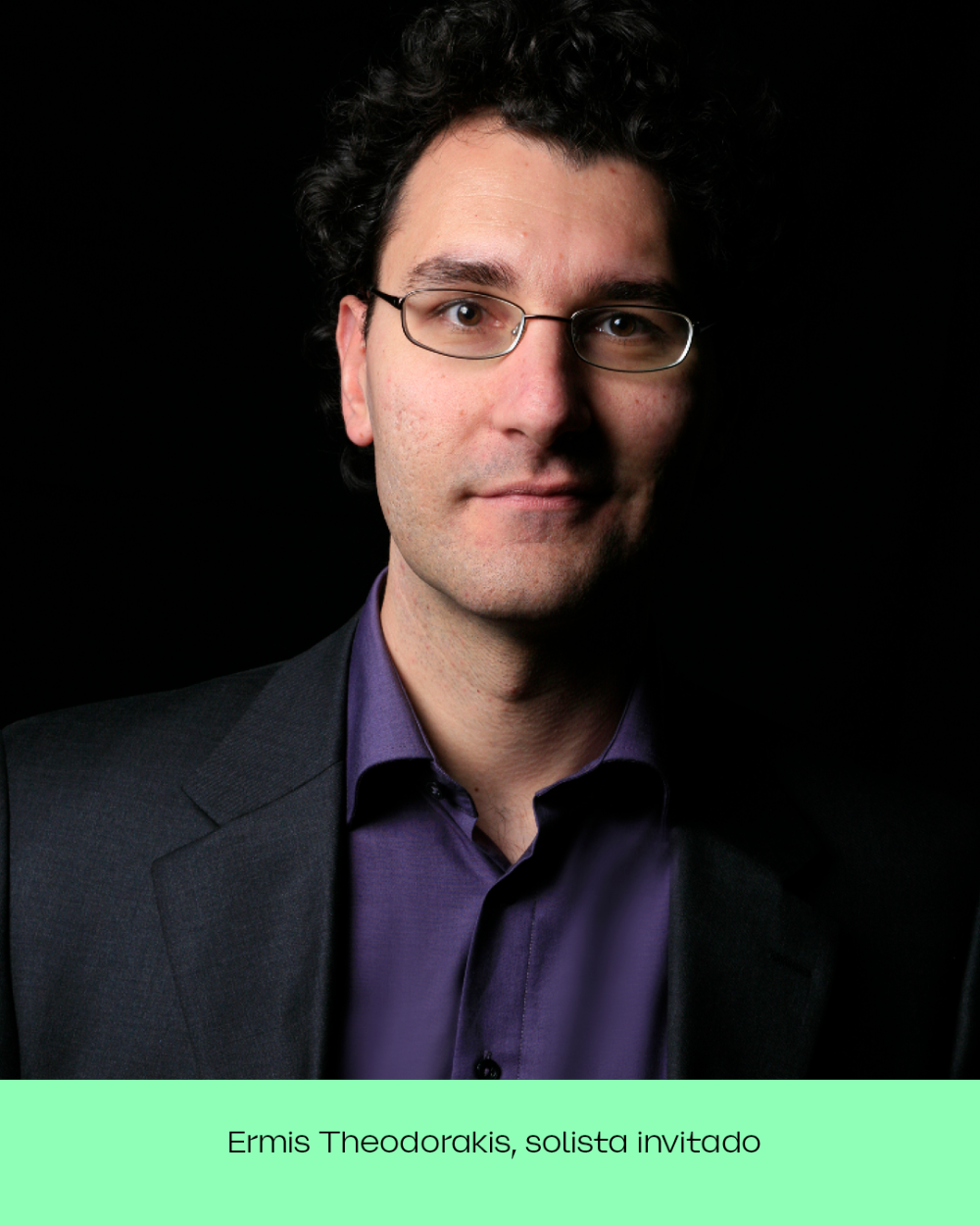 El solista en piano, Ermis Theodorakis, protagonizará la obra de Iannis Xenakis.