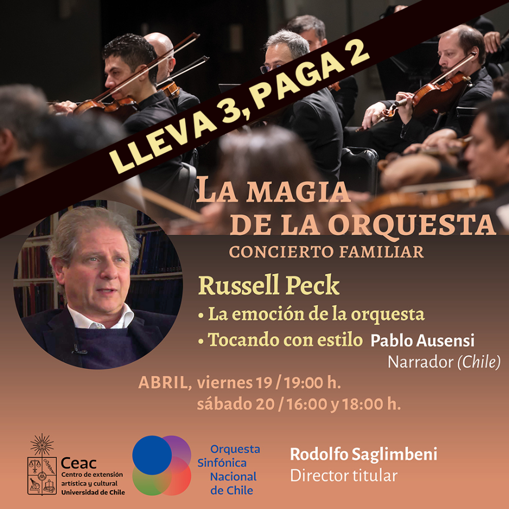 Por la compra de dos entradas llevas una tercera de regalo